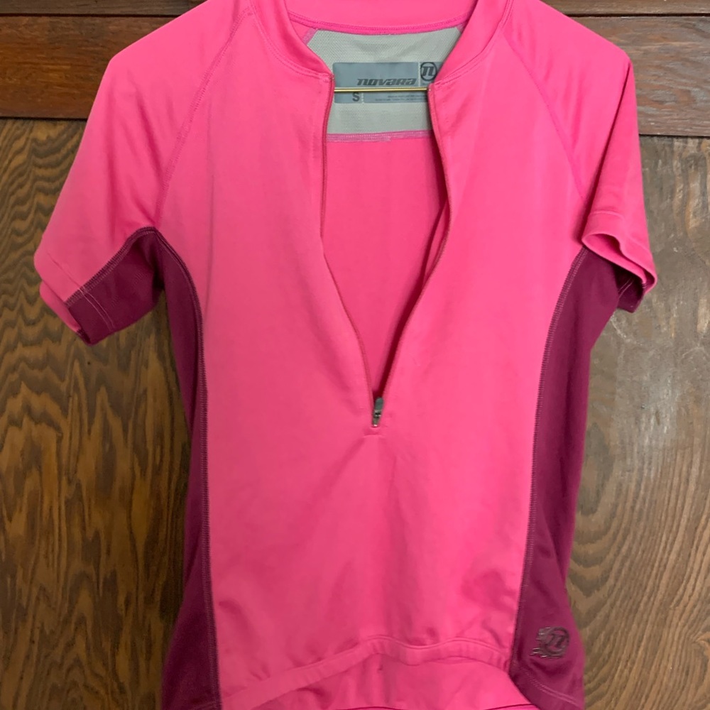 Pink and Burgundy Cycling Jersey novara S from REÍ